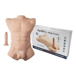 Silexd Torso Apollo L Silicona con dildo 17'70 cm